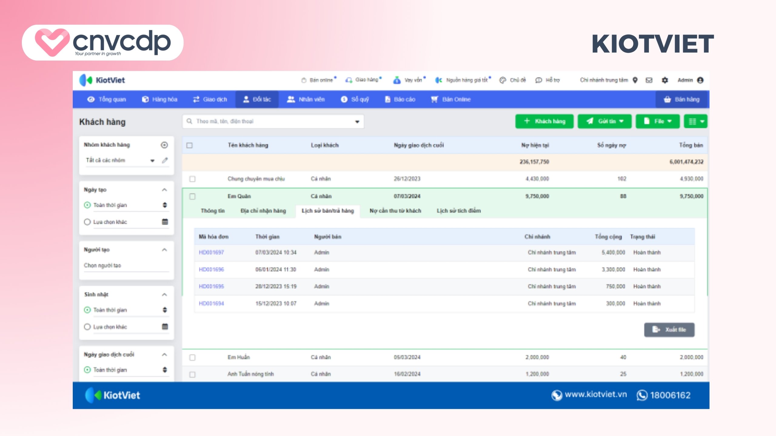Top 5 phần mềm CRM ngành thời trang hiệu quả nhất 2026 6 KiotViet
