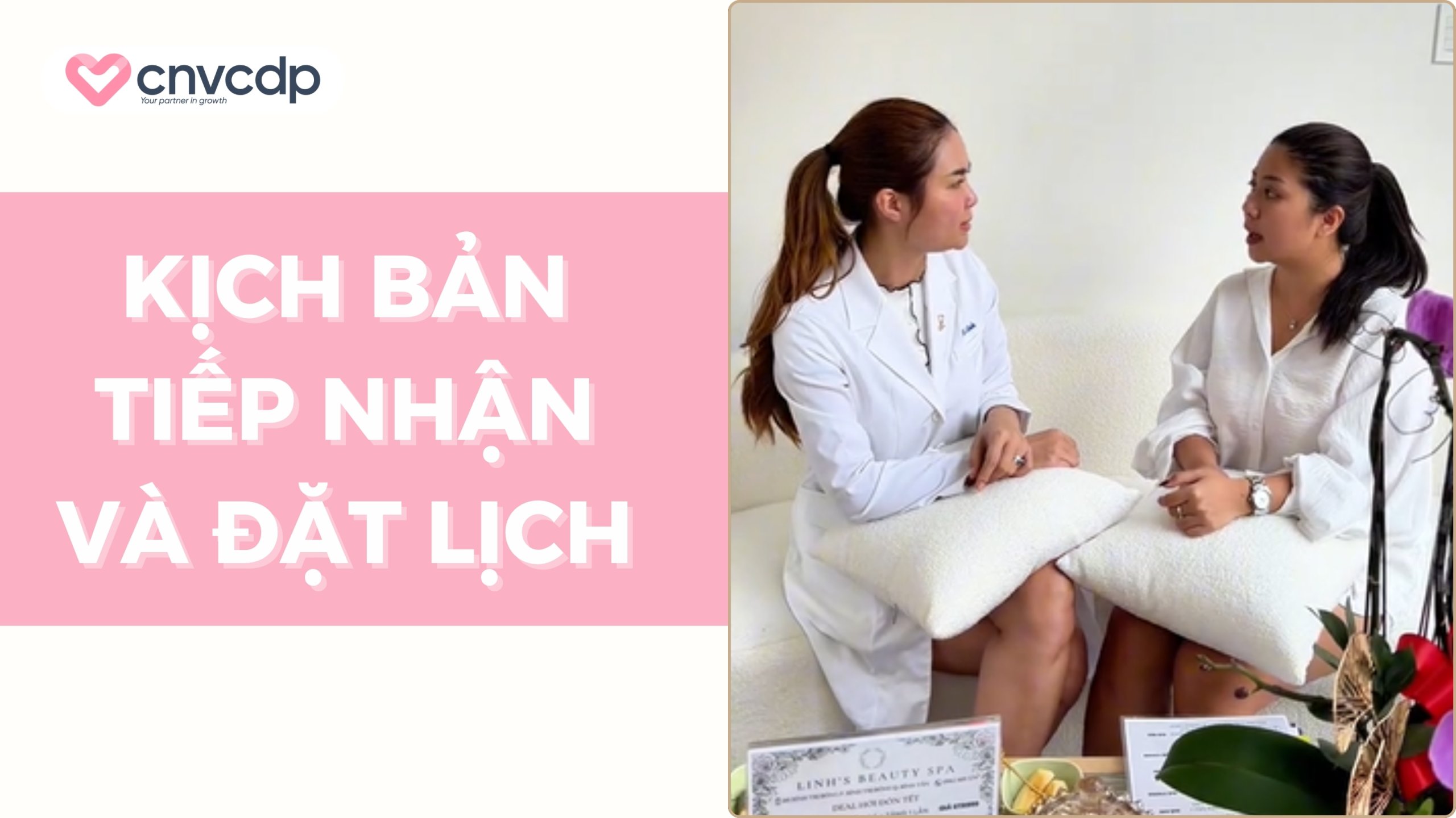 Mẫu kịch bản tiếp cận và đặt lịch