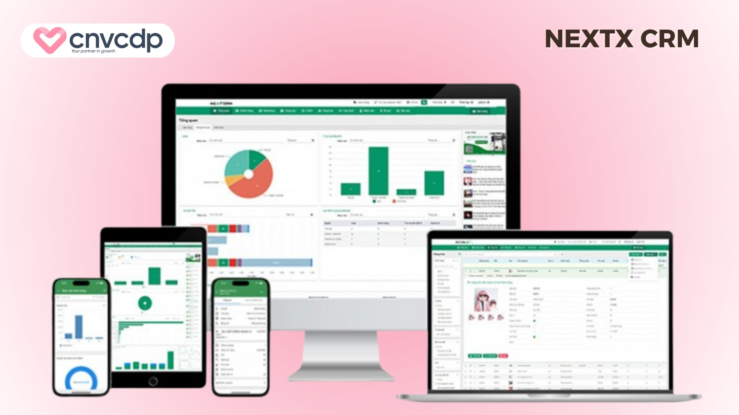 11+ Phần mềm CRM du lịch, lữ hành tốt nhất cho doanh nghiệp 7 NextX CRM