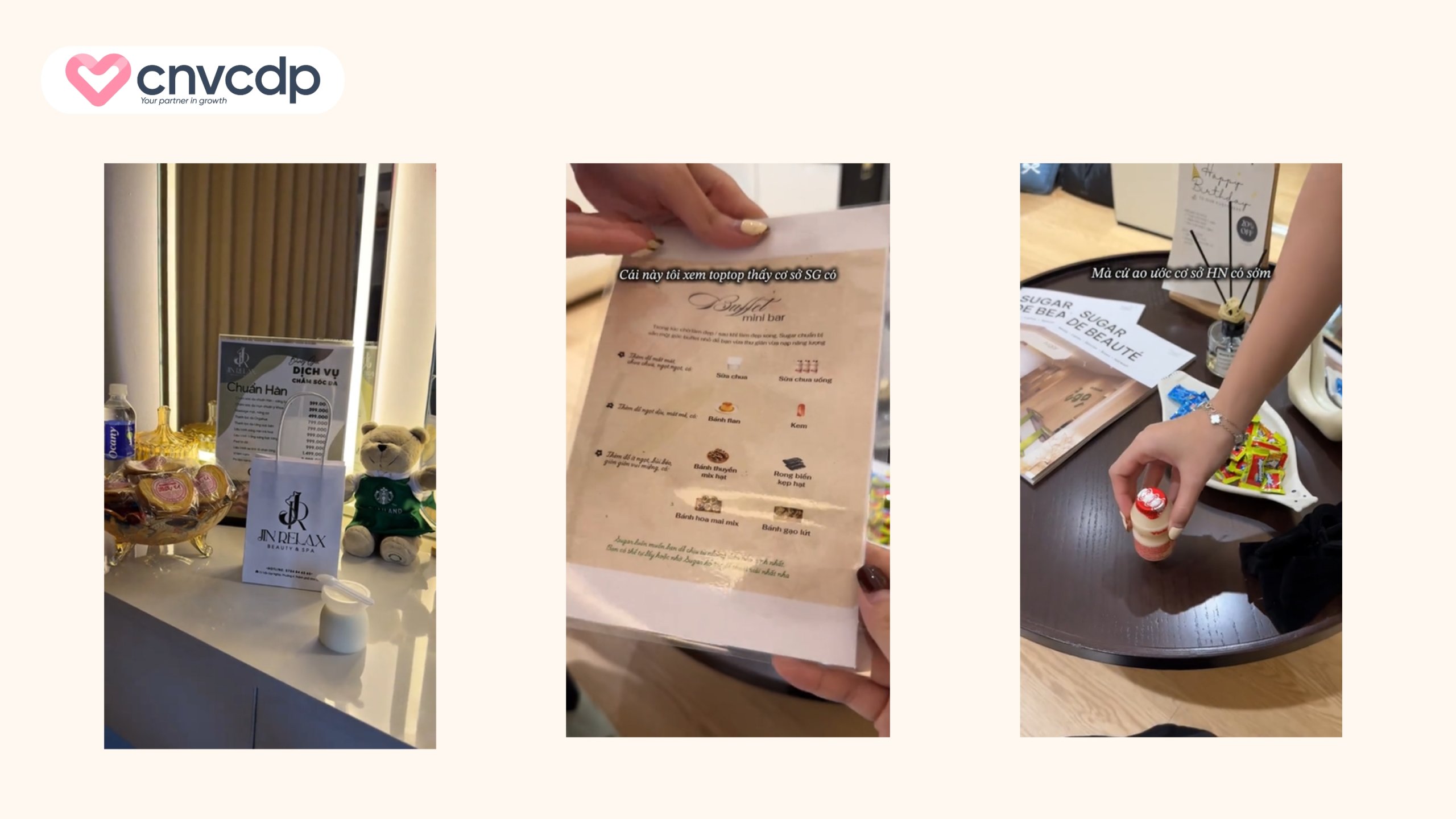 Nghệ thuật tặng quà và Tái đặt lịch 