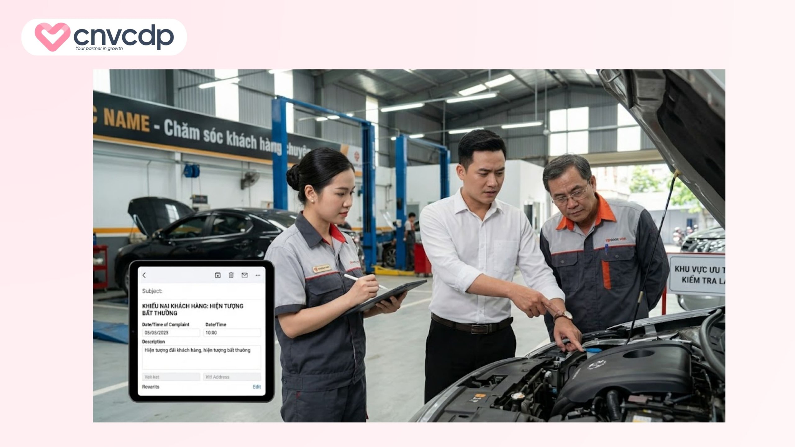 Phản ứng nhanh và xử lý khiếu nại 