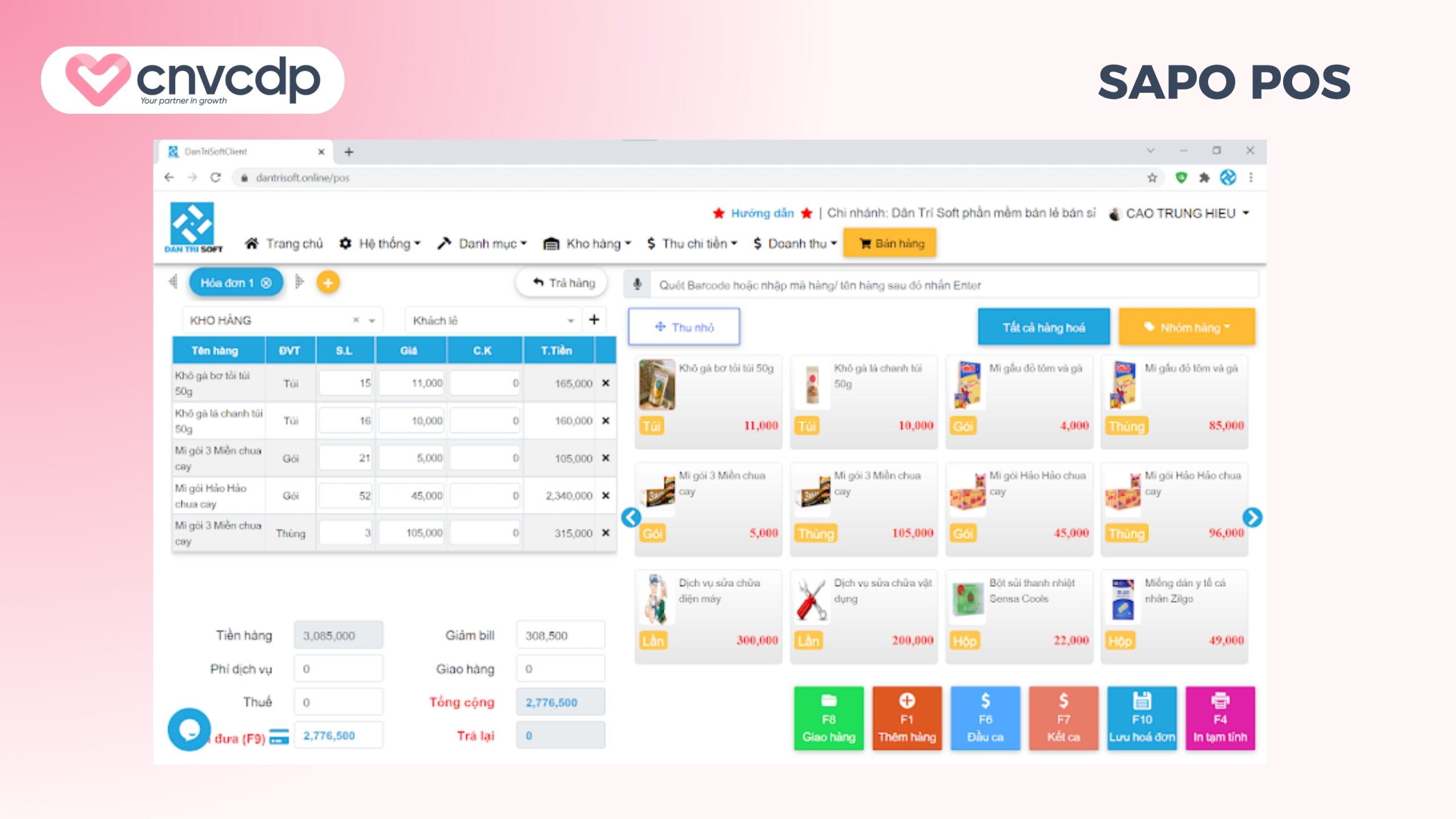 Top 5 phần mềm CRM ngành thời trang hiệu quả nhất 2026 7 Sapo POS