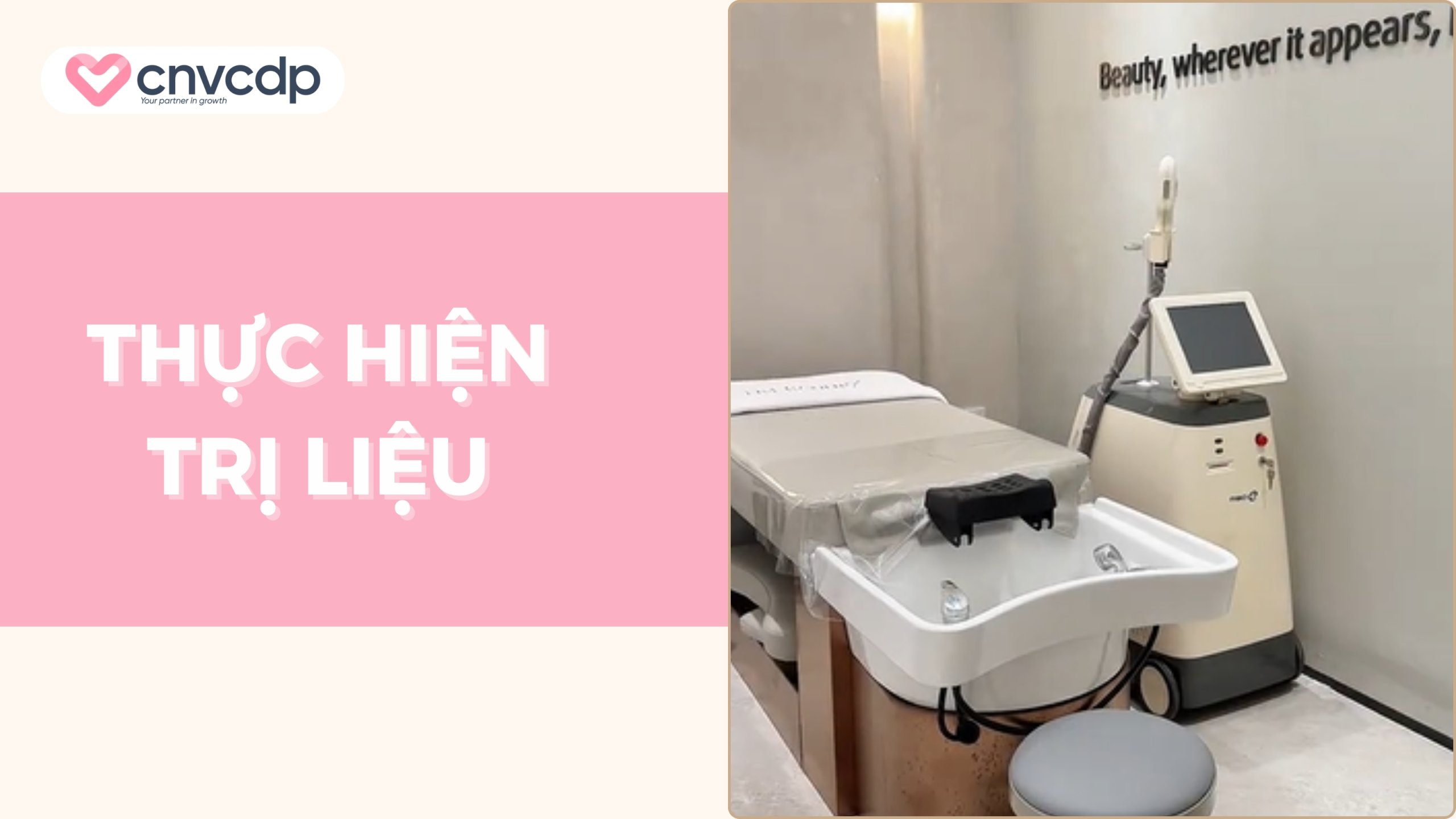 Bước 3: Thực hiện trị liệu