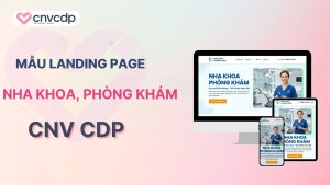mẫu landing page nha khoa phòng khám