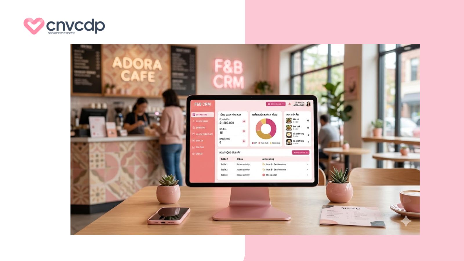 Lựa chọn phần mềm CRM F&B phù hợp từng mô hình kinh doanh
