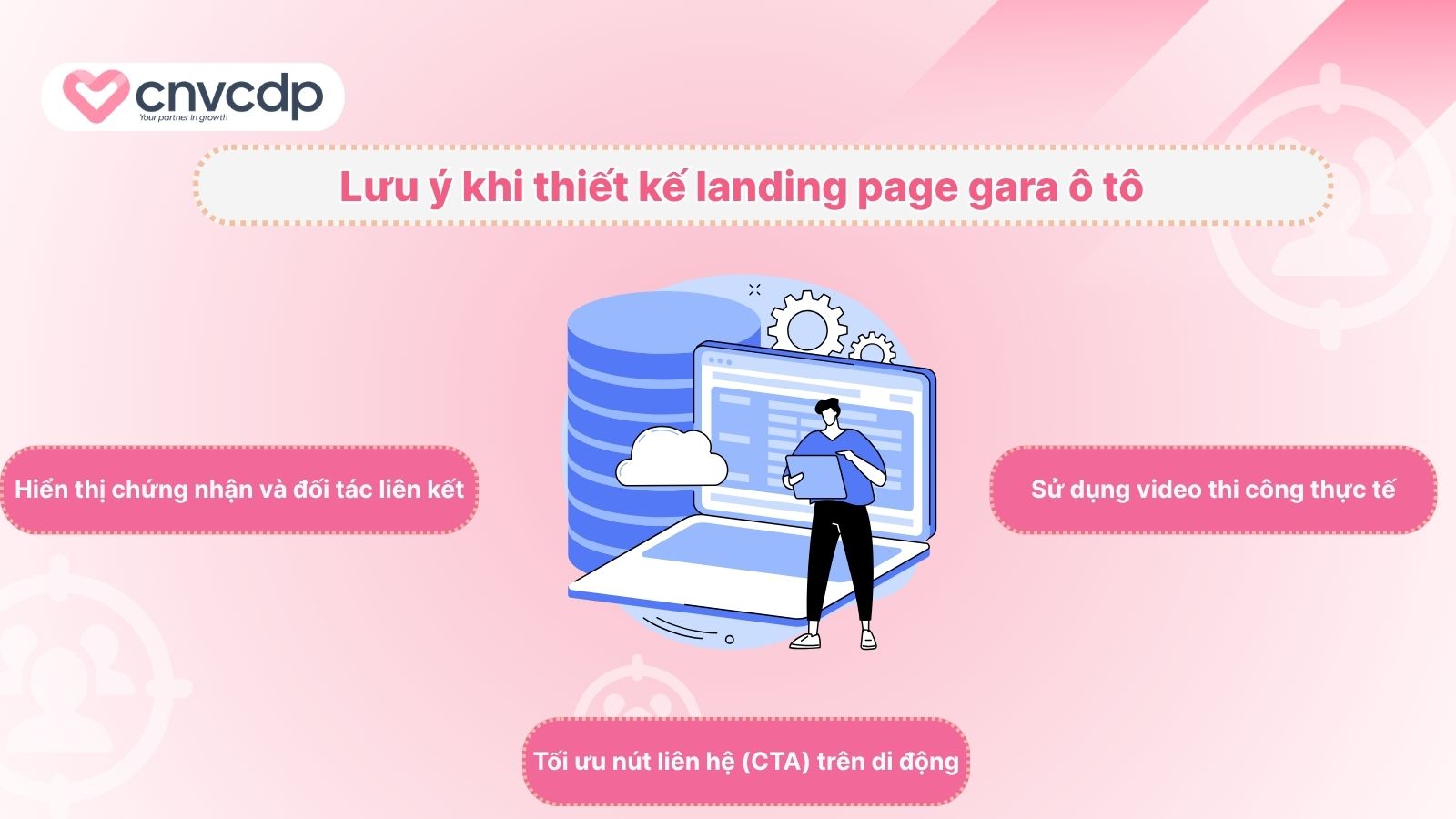 luu y thiet ke mau landing page o to