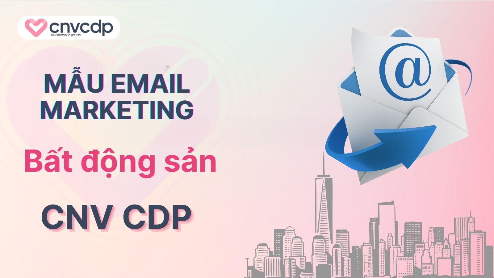 mẫu email marketing bất động sản