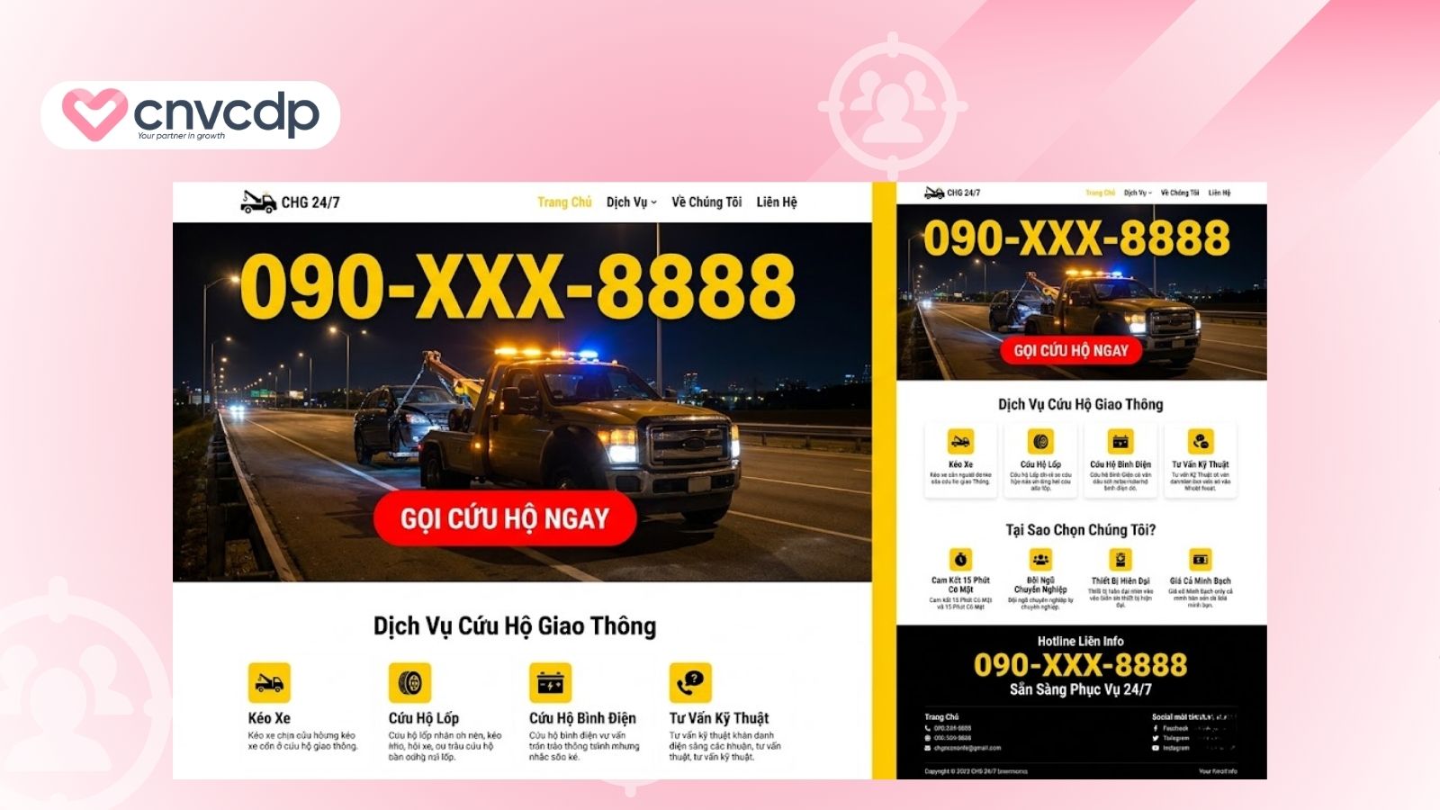 mau landing page dich vu cuu ho
