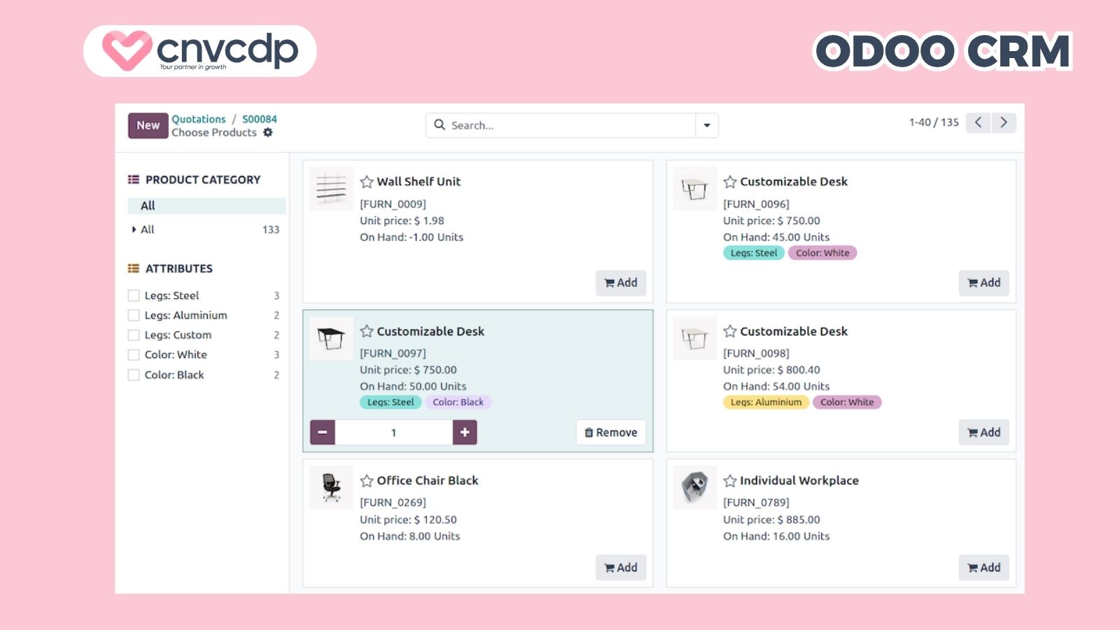 Odoo CRM