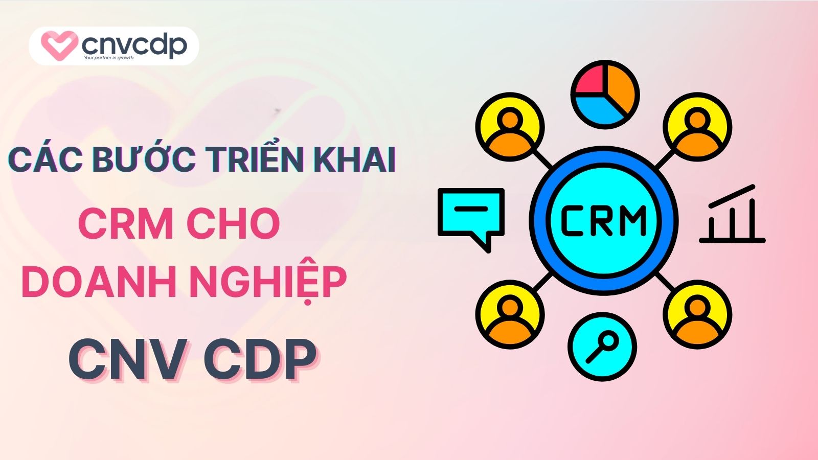 Các bước triển khai CRM cho doanh nghiệp