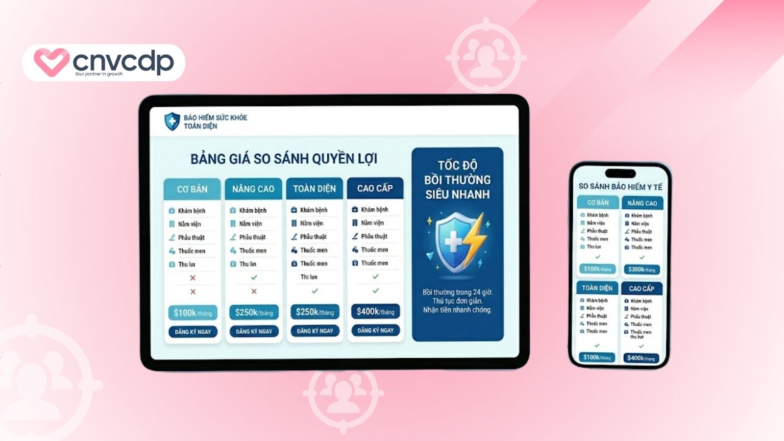 mau landing page bao hiem suc khoe