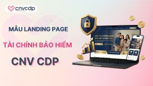 Mẫu Landing Page tài chính bảo hiểm