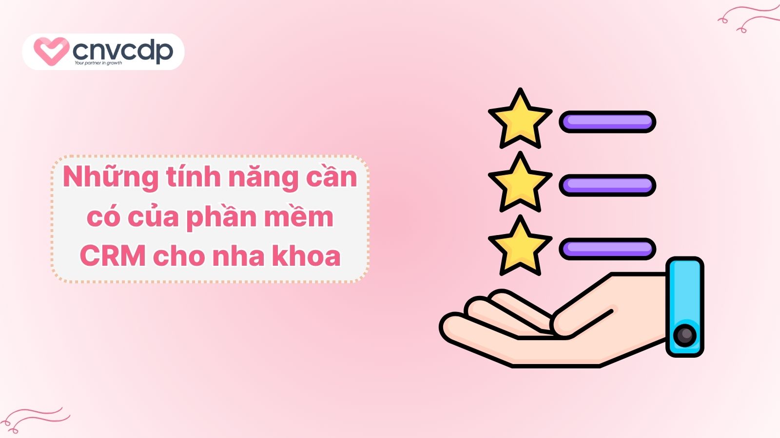 Những tính năng cần có 