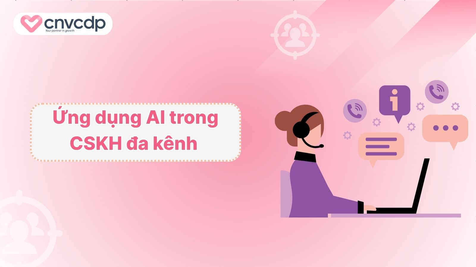 ung dung ai trong cskh da kenh 