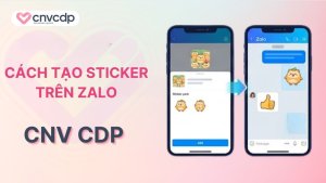 Cách tạo sticker trên Zalo
