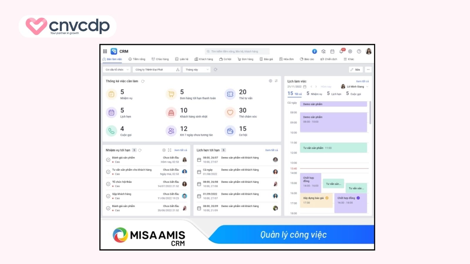 MISA AMIS CRM
