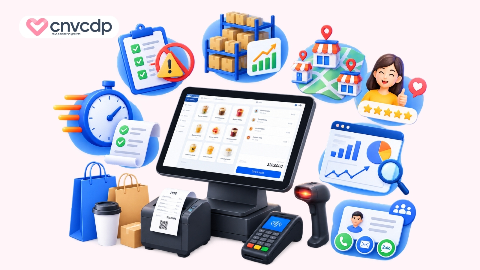 Hệ thống POS mang lại lợi ích gì cho doanh nghiệp