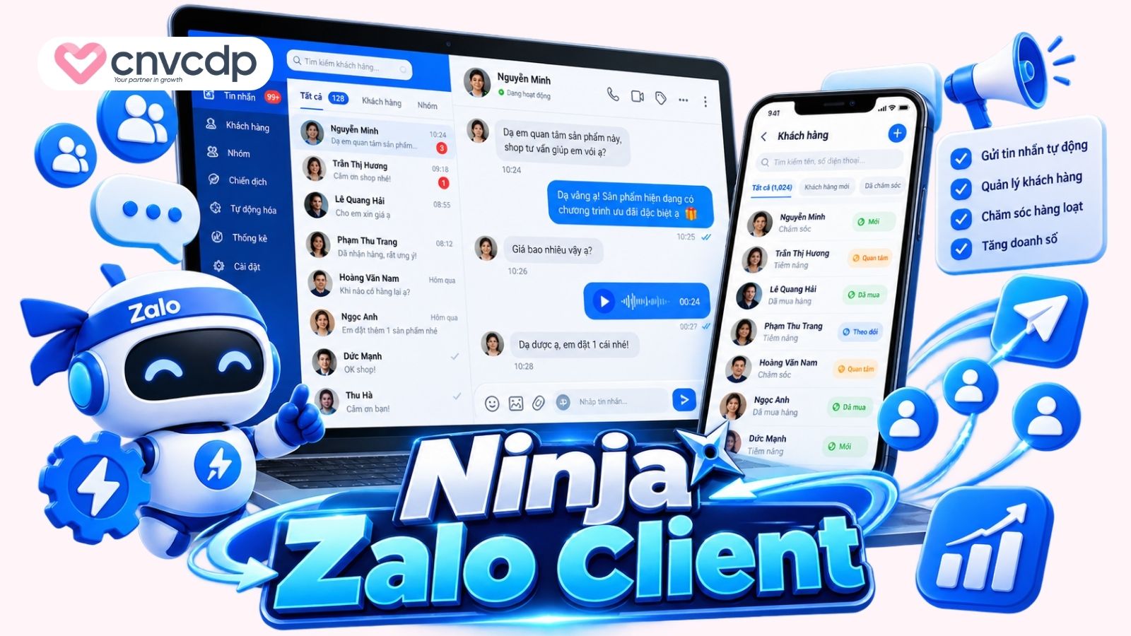 Ninja Zalo Client