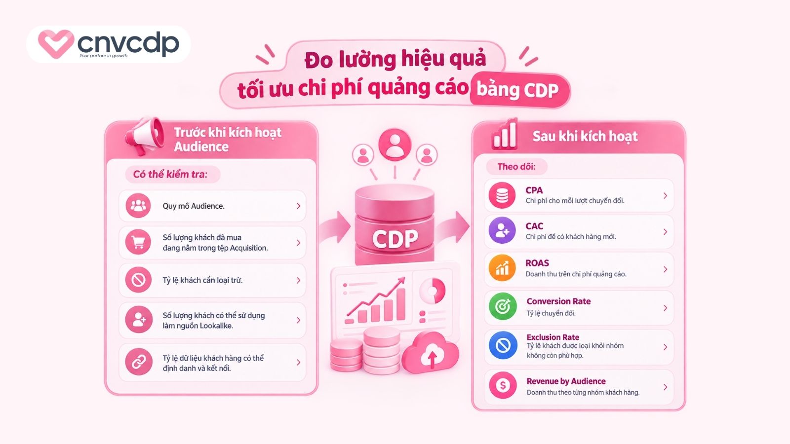 Đo lường hiệu quả tối ưu chi phí quảng cáo bằng CDP