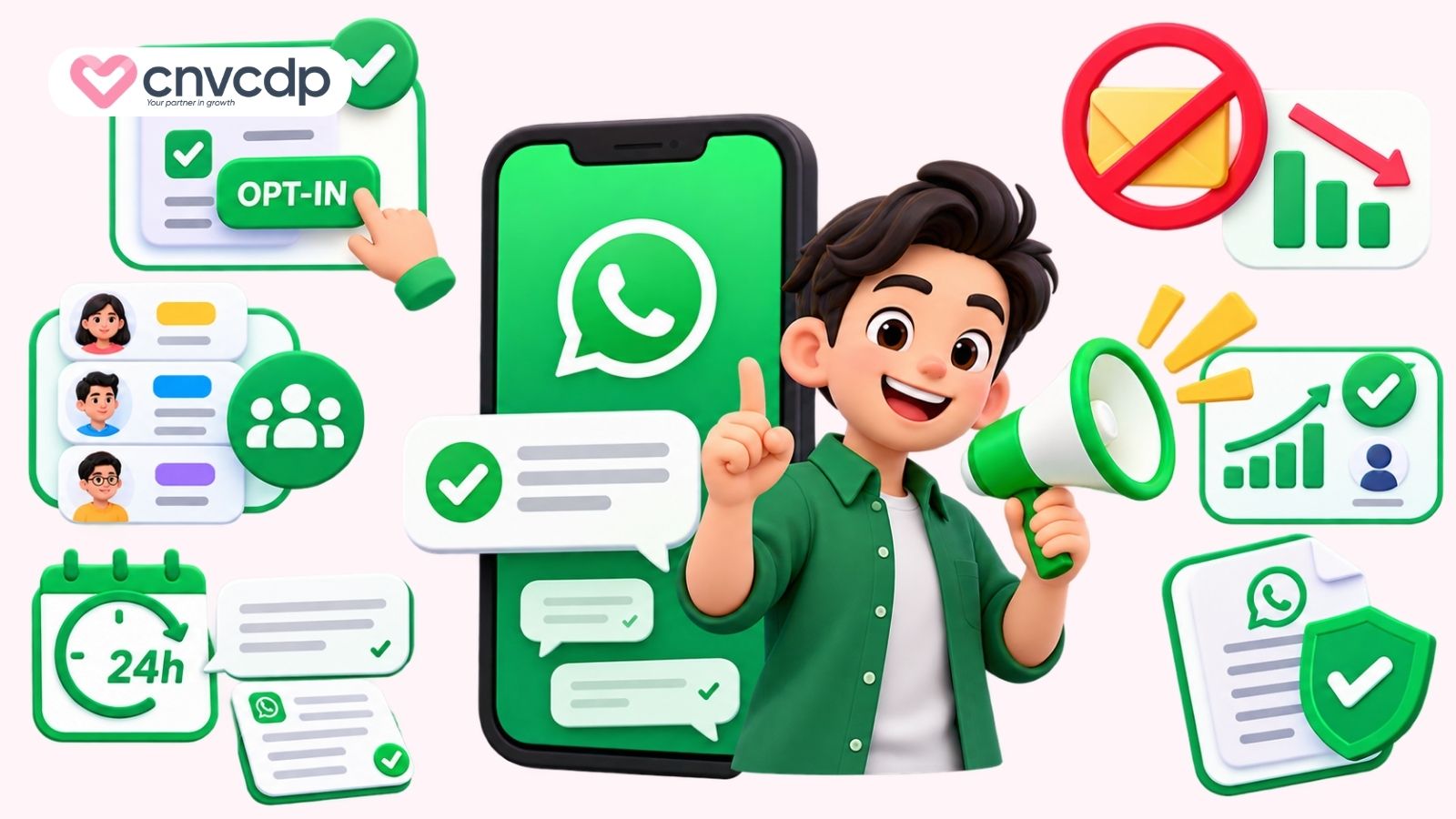 Gửi tin nhắn hàng loạt trên WhatsApp thế nào để hạn chế rủi ro