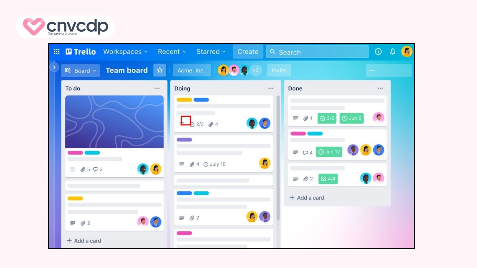 Top 10 phần mềm nhắc nhở công việc hiệu quả, dễ dùng 9 Trello với tính năng nhắc deadline trên bảng Kanban